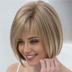 Stylish Blonde Bob Wig